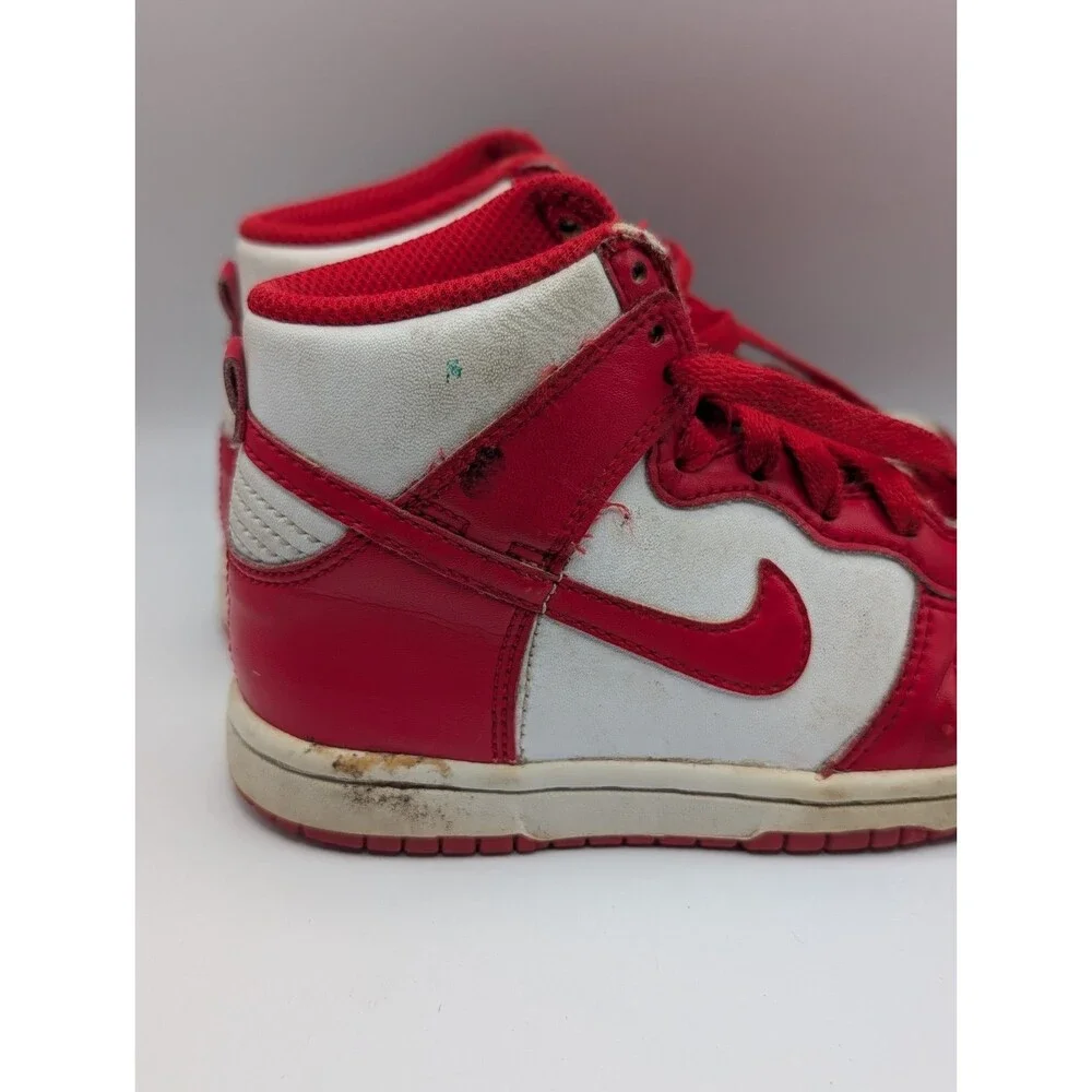Nike Dunk High GS St Johns University Red White Sneaker Kids Size 11C Play Wear
